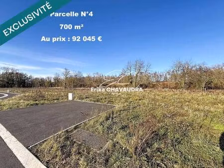 terrain constructible viabilisé à vendre