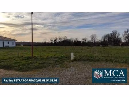 terrain constructible viabilisé à vendre