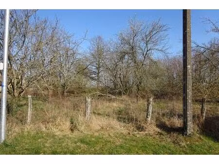 terrain constructible à vendre