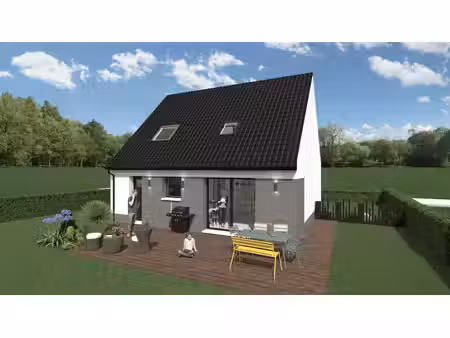 terrain avec maison neuf à vendre