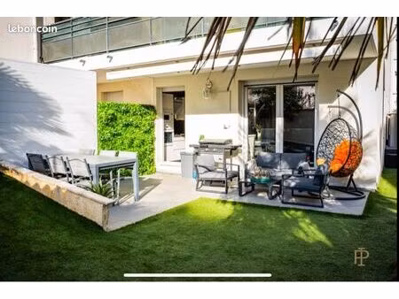 à vendre – appartement t3 avec jardin et parking privé