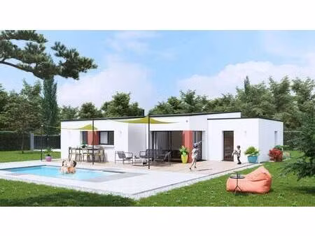 terrain avec maison neuve à vendre