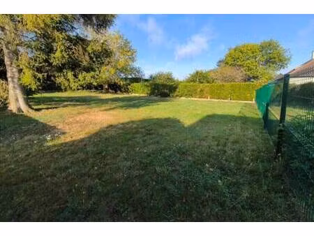 terrain constructible à vendre