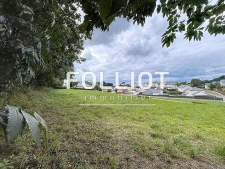 terrain constructible viabilisé à vendre