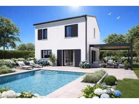 terrain avec maison neuve à vendre