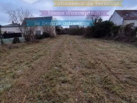 terrain constructible viabilisé à vendre