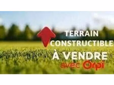 terrain constructible à vendre