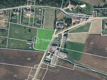 terrain constructible à vendre