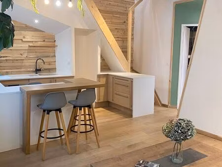 maison rénovée – 120 m² – studio + duplex – dépendances – jardin – dpe c