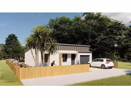 terrain avec maison neuve à vendre