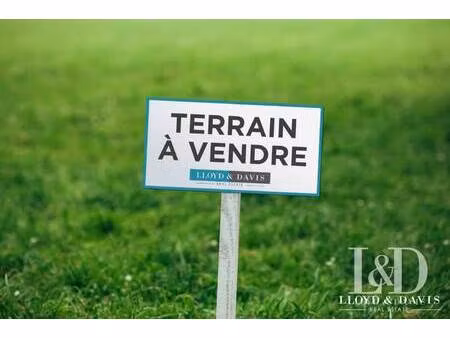 terrain à vendre