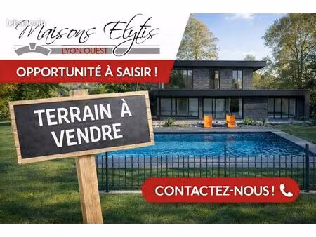 terrain 841 m² curis au mont d or