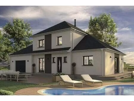 terrain avec maison neuve à vendre