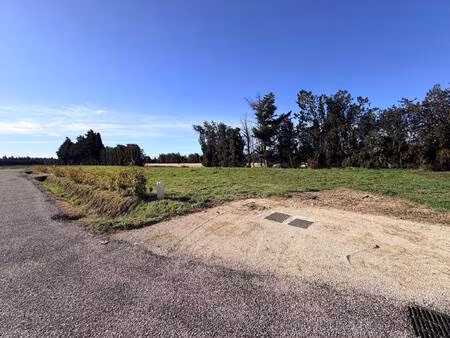 terrain constructible viabilisé à vendre