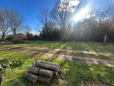 terrain constructible viabilisé à vendre