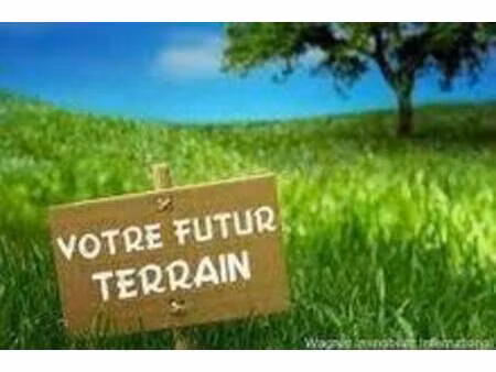 terrain constructible viabilisé à vendre
