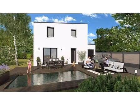 terrain avec maison neuve à vendre
