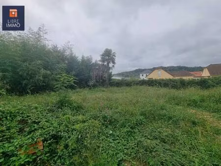 terrain constructible viabilisé à vendre