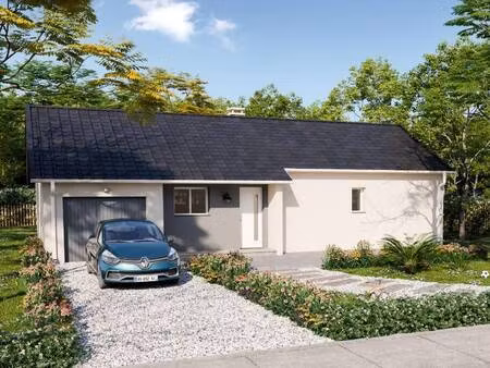 terrain avec maison neuve à vendre