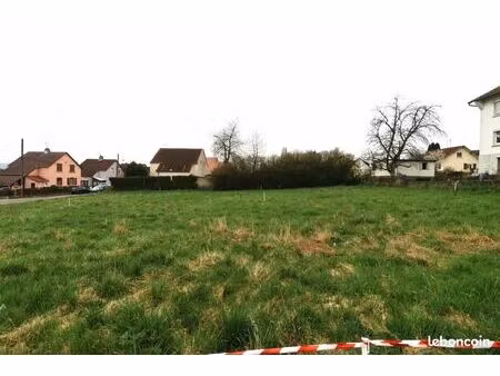 terrain 1250 m² héricourt