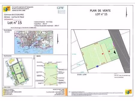 terrain constructible viabilisé à vendre
