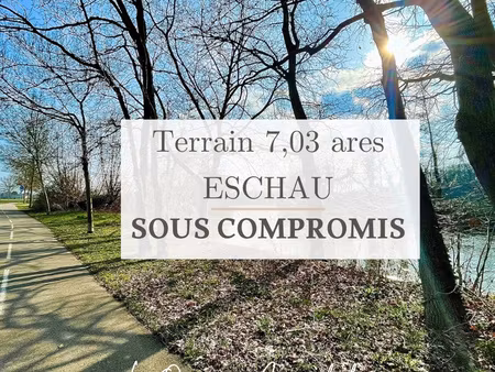 terrain à bâtir 703m2  à proximité de strasbourg (67000) emp