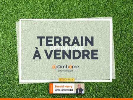 terrain constructible à vendre