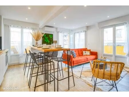 antibes centre - spacieux t4 de 69m² avec balcon et cave - 3 chambres - parfait famille