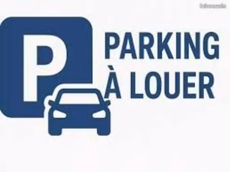 place de parking securisee