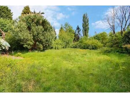 uccle - fort-jaco - terrain à bâtir avec permis