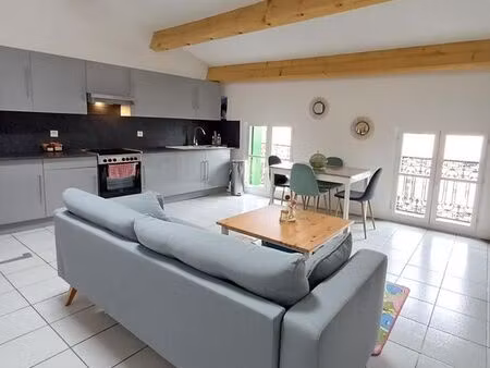 appartement mansardé t3 - 2 chambres