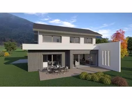 terrain avec maison neuve à vendre