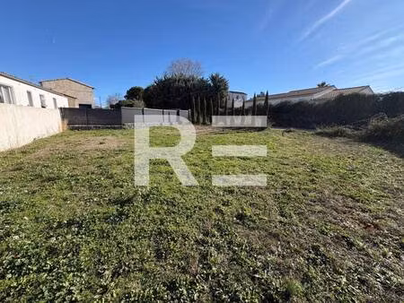 terrain constructible viabilisé à vendre