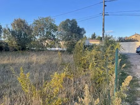 terrain constructible à vendre