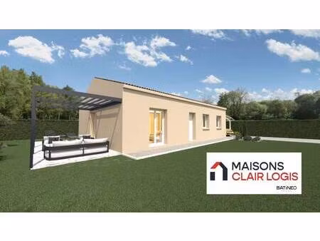 terrain avec maison neuve à vendre