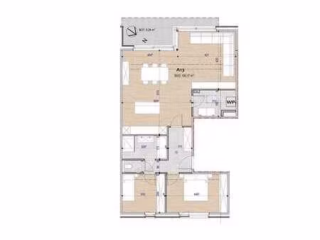 spacieux appartement de deux chambres (1.3)