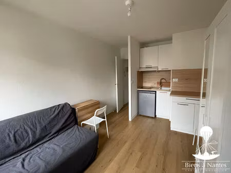 appartement nantes 1 pièce de 17 28 m² bd jules verne