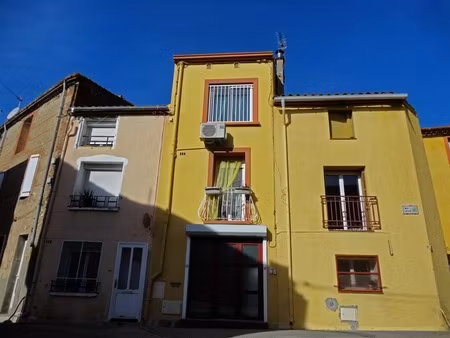 dpt pyrénées orientales (66)  à vendre saint-estève maison 4 pièces 72 m² terrasse cour et