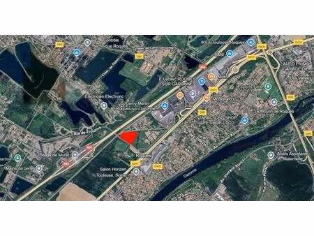 vente terrain roques 31120