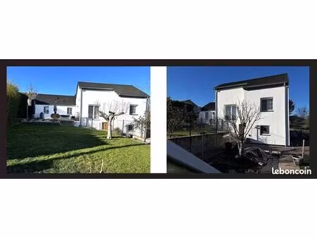 maison individuelle plain-pied  plein sud – 107 m² habitables sur terrain de 791 m² – aucu