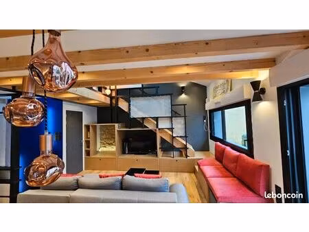 paris 18 - saint ouen sur seine loft d’architecte/ maison de ville 95 m2 + 30 m 2 utile 4/