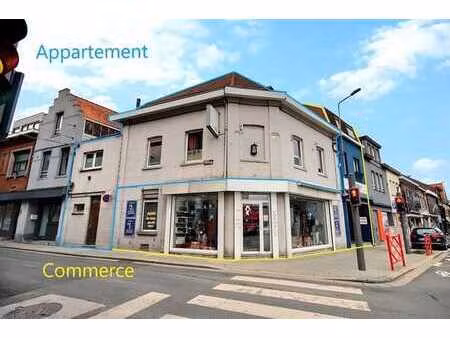 immeuble de rapport mixte en plein centre de mouscron