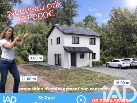 vente terrain 401 m² à saint gilles les hauts (97435)  127 000 €