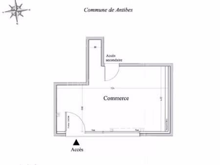 vente locaux professionnels 30 m² à antibes (06600)  151 500 €