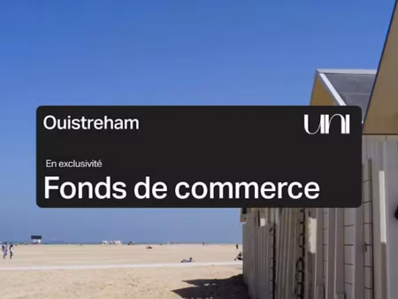 vente locaux professionnels 45 m² à ouistreham (14150)  76 000 €