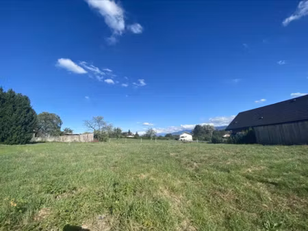 vente terrain 923 m² à messery (74140)  299 000 €
