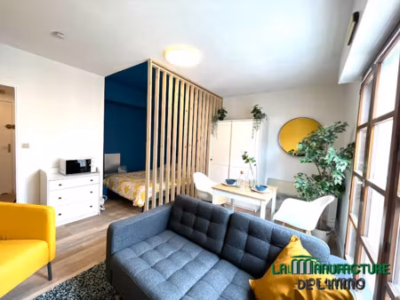 location meublée appartement 1 pièce 25.34 m² à saint-etienne (42000)  430 €