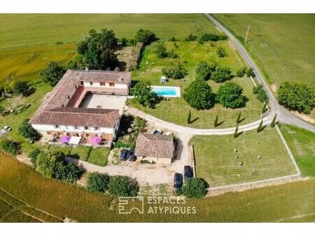 domaine de caractère dédié à l'accueil  au coeur de la campagne