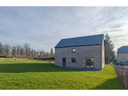 ? à vendre – villa neuve 4 façades à patignies (gedinne)