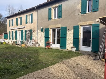 maison de campagne rénovée- 171 m² – 7 pièces villefollet (79)